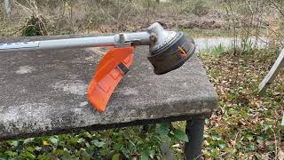 How To Grease A Stihl Trimmer [upl. by Fujio]