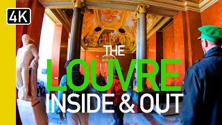 4K Virtual Museum Tour of The Louvre Paris  Mona Lisa to Louvre Pyramid [upl. by Ellegna954]