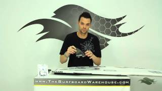 How to use old FCS Fins with new FCS II Fin System  FCS II Tab Infil Kit Review [upl. by Mchugh]