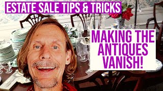 Estate Sale Tricks amp Tips  How to Turn Antiques amp Vintage into Cash [upl. by Nnyleuqaj957]