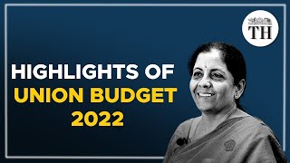 Union Budget 2022 Highlights [upl. by Chapman808]