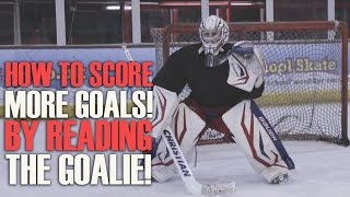 How To Score More Goals In Hockey By Reading The Goalie [upl. by Kezer]