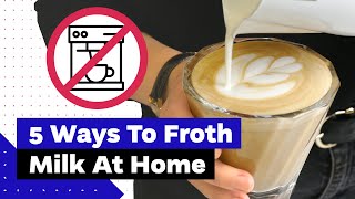 How To Froth Milk At Home Best Milk Frothers Review [upl. by Horlacher602]