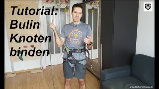 Tutorial  Bulin Knoten binden [upl. by Burbank]