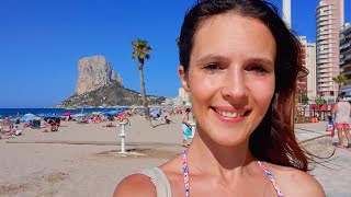 CALPE TOWN in Spain GREAT OPTION FOR HOLIDAYS 🏖 calpe beach bars tourism [upl. by Anaela]