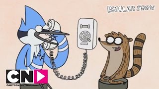 Prank Phone Calls  Regular Show  Cartoon Network [upl. by Lodhia871]