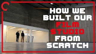 How We Built Our FILM STUDIO From Scratch [upl. by Ardnaskela]