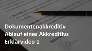 Dokumentenakkreditiv Ablauf  Erklärvideo 1  Import amp Export  Prüfungswissen Logistik Akkreditiv [upl. by Retsel209]