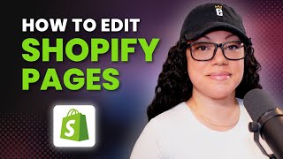 How to Create and Edit Shopify Pages on Your Shopify Store [upl. by Buckley]