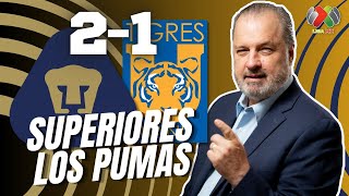 SUPERIORES LOS PUMAS  Pumas UNAM vs Tigres UANL  Torneo Apertura 2023 Liga MX [upl. by Flory]