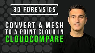 Tutorial Convert A Mesh to a Point Cloud in CloudCompare  3D Forensics CSI [upl. by Droffig790]