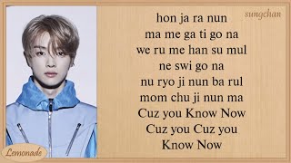 NCT U  Know Now Easy Lyrics [upl. by Siahc]