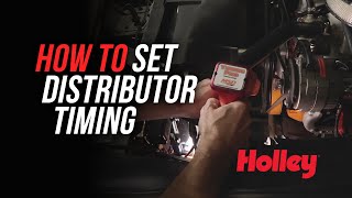 How To Set Timing Ignition Timing With A Distributor [upl. by Mogerly]