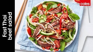 Fast Thai beef salad [upl. by Octavie]