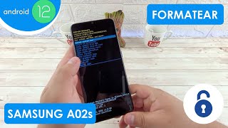 Formatear Samsung Galaxy A02s  Android 12 [upl. by Raamaj]