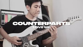 Counterparts  Love Me guitar cover [upl. by Rettke]