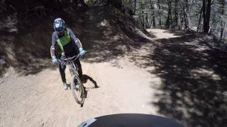 Bike Park Nevados de Chillan Condor 1 2017 [upl. by Nollahs]