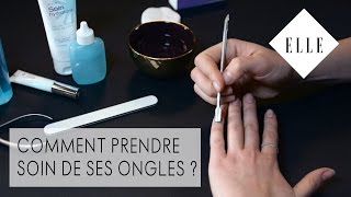 Comment prendre soin de ses ongles ┃ELLE Manucure [upl. by Penney517]