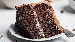 The Best Vegan Chocolate Cake Period [upl. by Daggett]