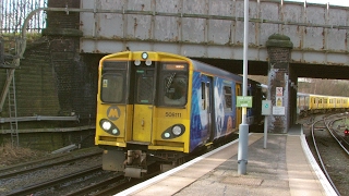 Half an Hour at 216  Birkenhead North Station 1022017  Class 507 508 terminus [upl. by Yror]