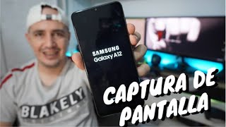 SAMSUNG GALAXY A12 📲 Como Hacer un Screenshot FÁCIL O Captura De Pantalla 👉  Orientador Movil [upl. by Yendirb]