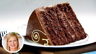 Professional Baker Teaches You How To Make CHOCOLATE CAKE [upl. by Gasser]