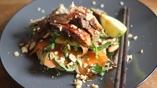 Thai Beef Salad Recipe [upl. by Nylrats]