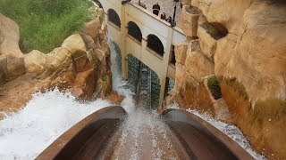 Chiapas die Wildwasserbahn  Onride vorn amp hinten   Phantasialand 09 06 2019  Rollercoaster [upl. by Haziza]