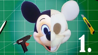 Como hacer Botargas  cabeza de Mickey parte 1 [upl. by Summers]