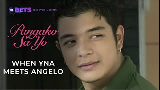 When Yna meets Angelo  Pangako Sa Yo Highlights  iWant BETS [upl. by Beeck]