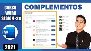 Como instalar complementos útiles en WORD  20 [upl. by Asle]