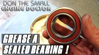 HOWTO Grease A Sealed Bearing [upl. by Murtha]