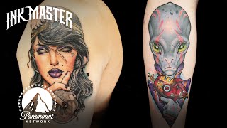 Best Coverup Tattoos  Ink Master [upl. by Otho596]