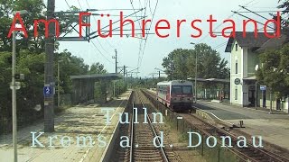 Führerstandsmitfahrt Tulln  KremsDonau HD  Cab Ride ÖBB 1144 [upl. by Wauters]