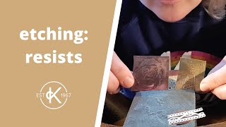 Introduction To Metal Etching amp Applying Resists  Kernowcraft [upl. by Siulegroj337]