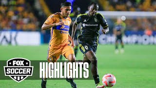 Tigres UANL vs Columbus CONCACAF Champions Cup Highlights  FOX Soccer [upl. by Luapnaej71]