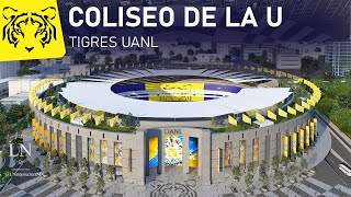 Nuevo Estadio para Tigres UANL  PROPUESTA 2021 [upl. by Euqor]