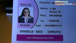 Make your own ID card DRPU ID Card Designer Software [upl. by Ennairb404]