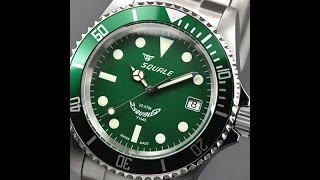 Unboxing Part 1 The Squale 1545 in Green [upl. by Akinal]