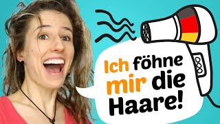 Reflexive pronouns in German – Accusative or Dative [upl. by Enytsirhc]