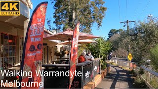 Walking Warrandyte Township  Melbourne Australia  4K UHD [upl. by Baras]