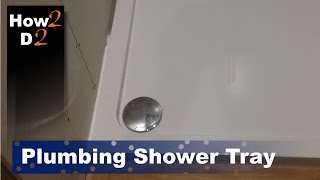 Shower tray installationHow to install and seal bathroom shower tray [upl. by Livvi233]