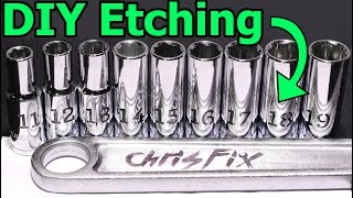 How to Metal Etch Your Tools [upl. by Kristien]