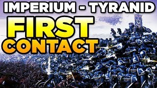 IMPERIUM  TYRANIDS FIRST CONTACT amp The Battle of Macragge  WARHAMMER 40000 Lore  History [upl. by Tibold]